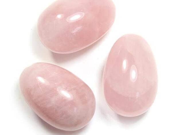 huevo vaginal de cuarzo rosa